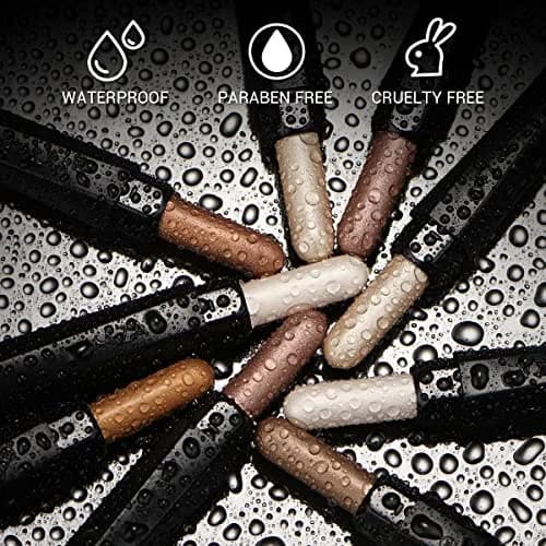 LUXAZA 3 Pcs Cream Eyeshadow Stick Set with Smudge Brush, Champagne Brown Nude | Blendable Long-Wear Eye Makeup thumbnail 5