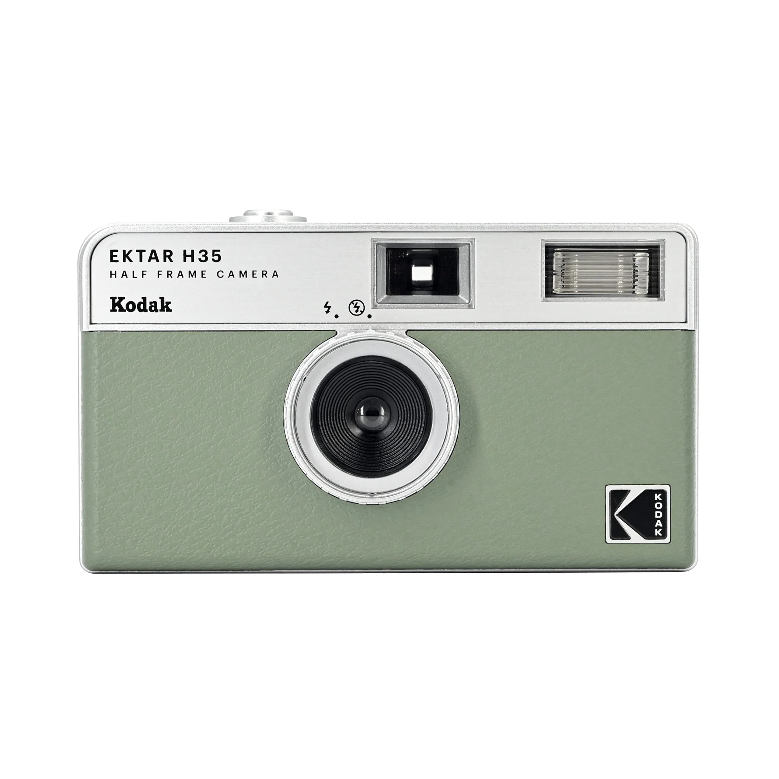 KODAK EKTAR H35 Half Frame Film Camera, 35mm, Sage | Double Images Per Roll - main product image
