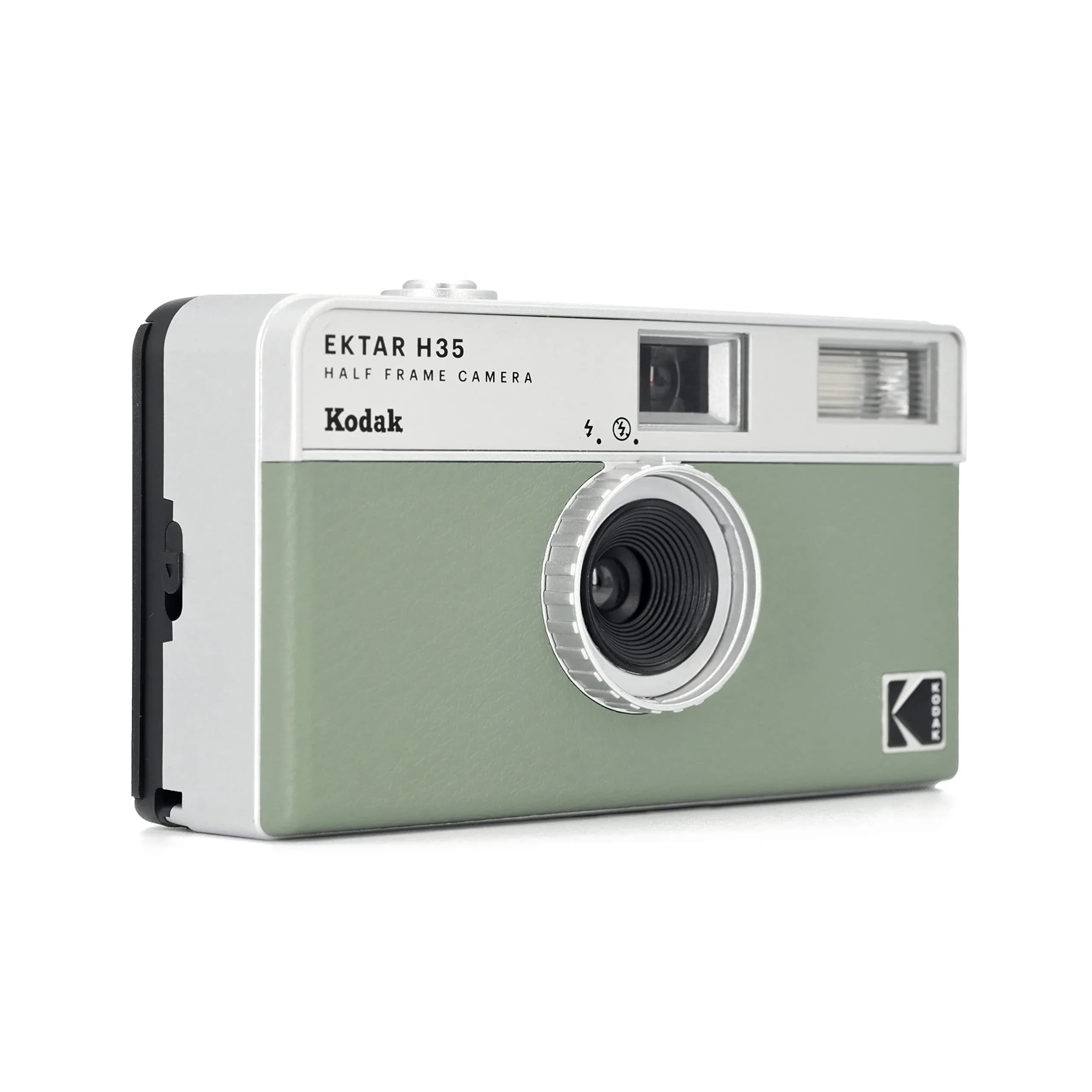 KODAK EKTAR H35 Half Frame Film Camera, 35mm, Sage | Double Images Per Roll - view 2