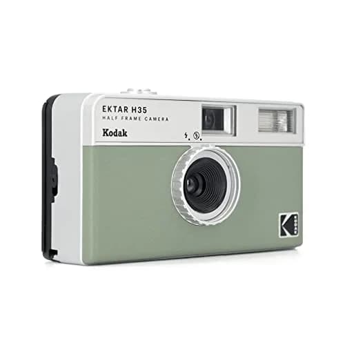 KODAK EKTAR H35 Half Frame Film Camera, 35mm, Sage | Double Images Per Roll thumbnail 2