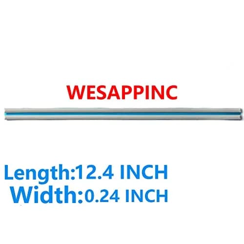 WESAPPINC Rubber Foot Strip for HP Envy x360 15-DS Series | Replacement Bottom Case Foot (Grey) thumbnail 3