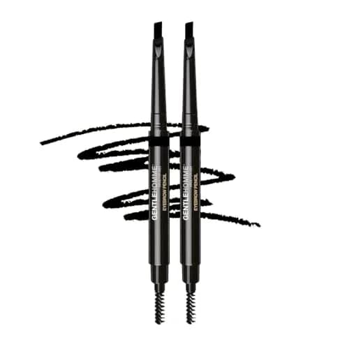Gentlehomme Eyebrow Pencil for Men - Black - 2 Count | Waterproof, Long-Lasting, Vegan thumbnail 1