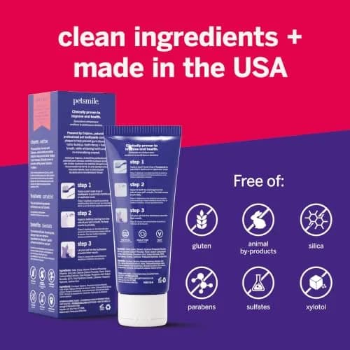 Petsmile VOHC Accepted Toothpaste Rotisserie Chicken 74g (2.5 Oz) | Vet-Approved Pet Dental Care for Dogs & Cats thumbnail 7