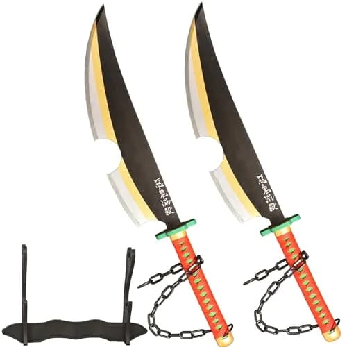 SV Anime Sword Cosplay Uzui Tengen Sword 30.9 inches | Collectible Display Prop thumbnail 1