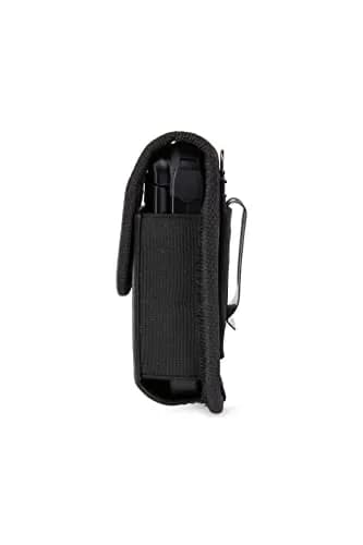 BELTRON Vertical Leather Case for CAT S22 Flip Phone/Sonim XP3 Plus, 5.8cm (2.3") x 11.2cm (4.4") | Heavy Duty Belt Loop & Clip thumbnail 4