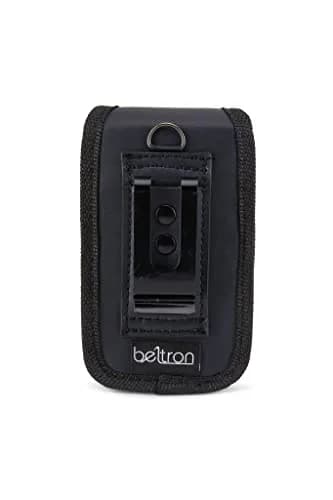 BELTRON Vertical Leather Case for CAT S22 Flip Phone/Sonim XP3 Plus, 5.8cm (2.3") x 11.2cm (4.4") | Heavy Duty Belt Loop & Clip thumbnail 6