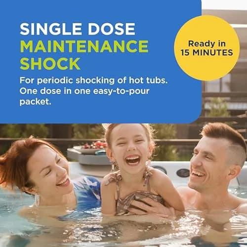 FROG Maintain Non-Chlorine Shock for Hot Tubs 12 Pack | Easy Water Care, Up to 600 Gallons thumbnail 2