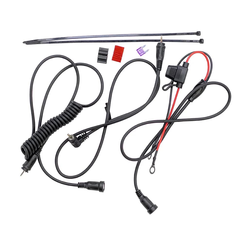 ScorpionEXO Electric Cord Set for AT950 Snow Motorcycle Helmet Accessories | Twist-in Power Supply