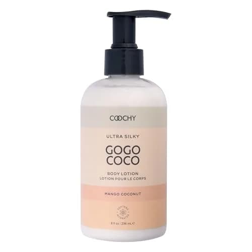 Coochy Ultra Silky Body Lotion | Post Shaving Cream | Skin Care After Shave Moisturizer | Prevents Bumps, Ingrowns, Razor Burn | Mango Coconut, 8 oz thumbnail 1