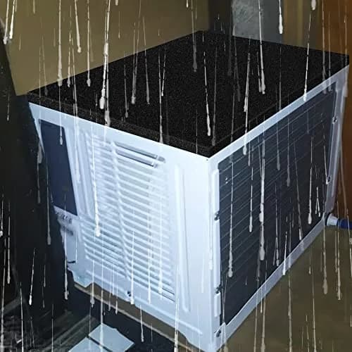LFUTARI Magnetic Window Air Conditioner Drip Cushion 59cm x 43cm (23.6"x16.9") | Reduces AC Drip Noise thumbnail 7