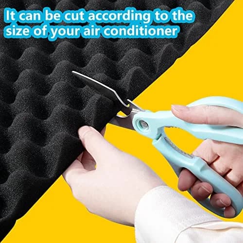 LFUTARI Magnetic Air Conditioner Drip Cushion, 23.6"x16.9" Window AC Rain Cover | Stops Water Dripping Indoors thumbnail 4