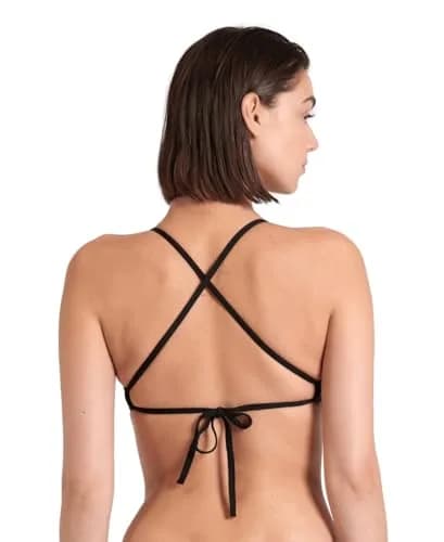 ARENA Women’s Team Solid Swim Top Tie Back Athletic Bikini Top US Size 36 | Chlorine-Resistant, UPF 50+ thumbnail 2