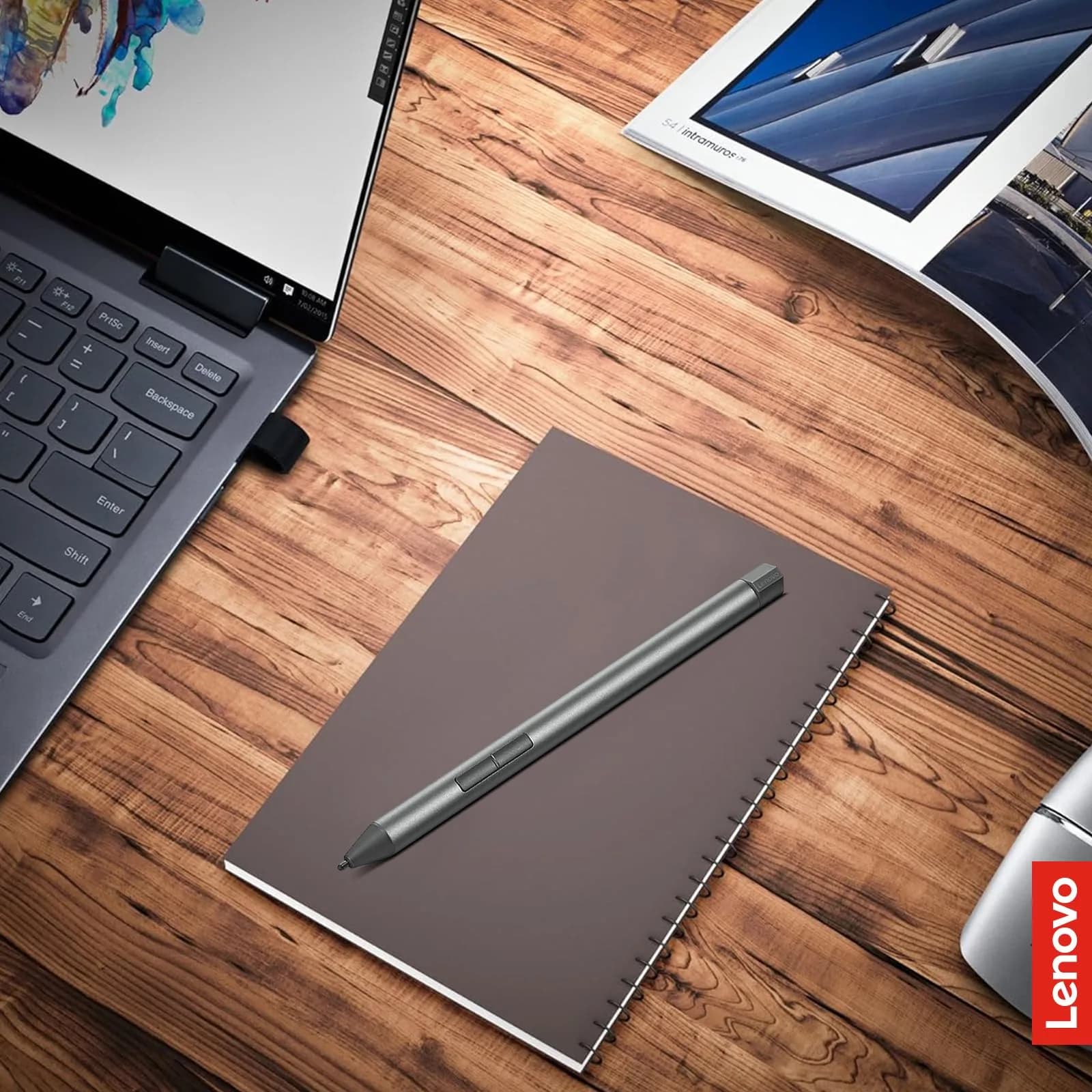 Lenovo Digital Pen 2 Active Stylus 17.3g (0.61 oz) | 4096 Pressure Levels for Natural Writing - view 8