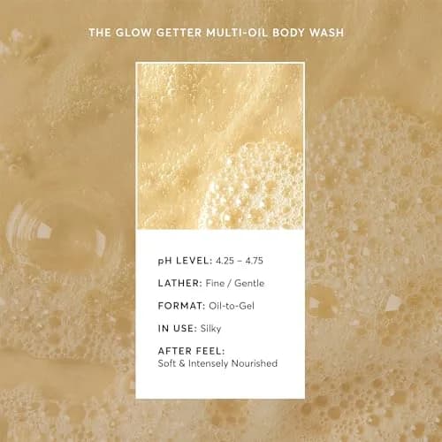 Naturium The Glow Getter Multi-Oil Body Wash 499ml (16.9 Fl Oz) | Hydrates & Nourishes Skin thumbnail 4