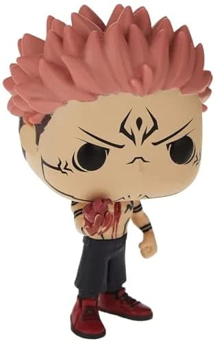 Funko Jujutsu Kaisen POP & Buddy! Vinyl Figurine Sukuna 9 cm | Anime Collectible for Fans thumbnail 1