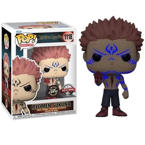 Funko Jujutsu Kaisen POP & Buddy! Vinyl Figurine Sukuna 9 cm | Anime Collectible for Fans thumbnail 9