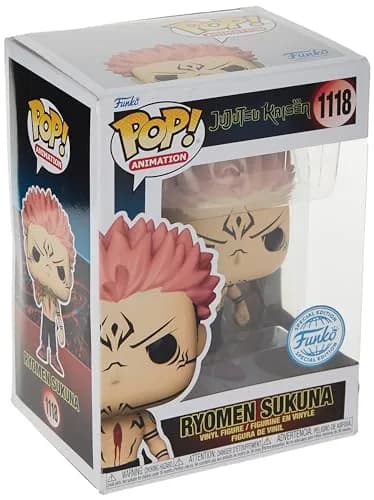 Funko Jujutsu Kaisen POP & Buddy! Vinyl Figurine Sukuna 9 cm | Anime Collectible for Fans thumbnail 3