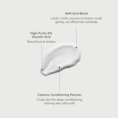 Naturium The Smoother Glycolic Acid Body Wash 500ml (16.9 fl oz) | Exfoliates Rough & Bumpy Texture thumbnail 2