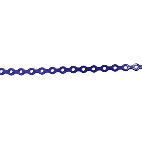 SNAWOP Dental Orthodontic Power Chain Long | Elastic Rubber Bands for Braces (15ft, Purple) thumbnail 5