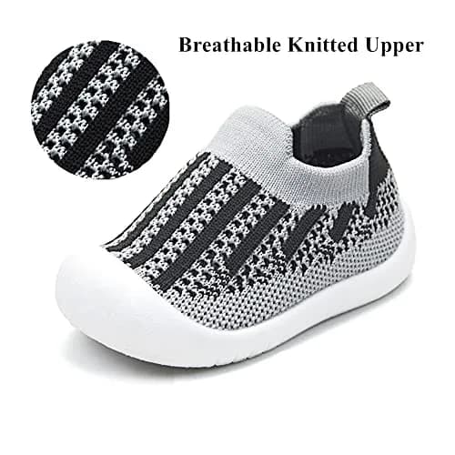 OAISNIT Baby Shoes Breathable Mesh Sneakers 6-12 Months | Lightweight Non-Slip Toddler First Walkers thumbnail 4