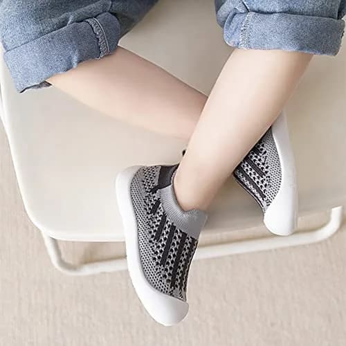 OAISNIT Baby Shoes Breathable Mesh Sneakers 6-12 Months | Lightweight Non-Slip Toddler First Walkers thumbnail 2