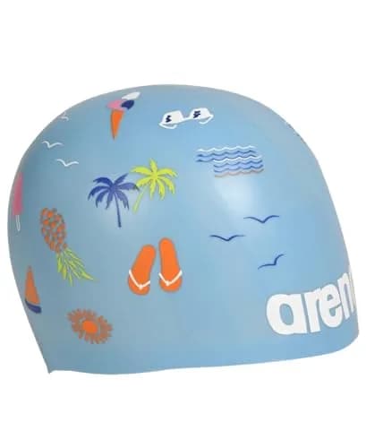 ARENA Unisex Adult Poolish Molded Silicone Swim Cap for Training and Racing | Wrinkle-Free, Durable, One Size thumbnail 1