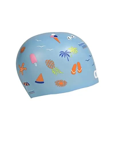 ARENA Unisex Adult Poolish Molded Silicone Swim Cap for Training and Racing | Wrinkle-Free, Durable, One Size thumbnail 2