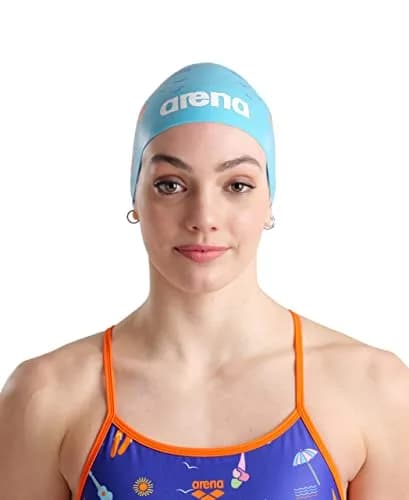 ARENA Unisex Adult Poolish Molded Silicone Swim Cap for Training and Racing | Wrinkle-Free, Durable, One Size thumbnail 3