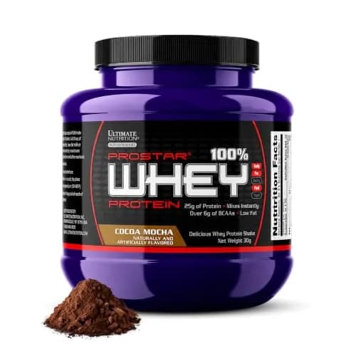 Ultimate Nutrition Prostar Whey Protein Isolate Sample, Cocoa Mocha | 25g Whey Protein, Low Carb & Gluten-Free, 1 Pound thumbnail 1