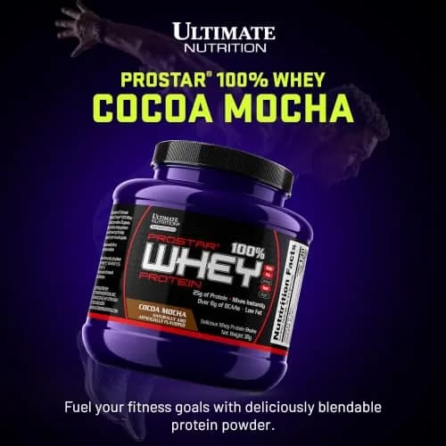 Ultimate Nutrition Prostar Whey Protein Isolate Sample, Cocoa Mocha | 25g Whey Protein, Low Carb & Gluten-Free, 1 Pound thumbnail 2