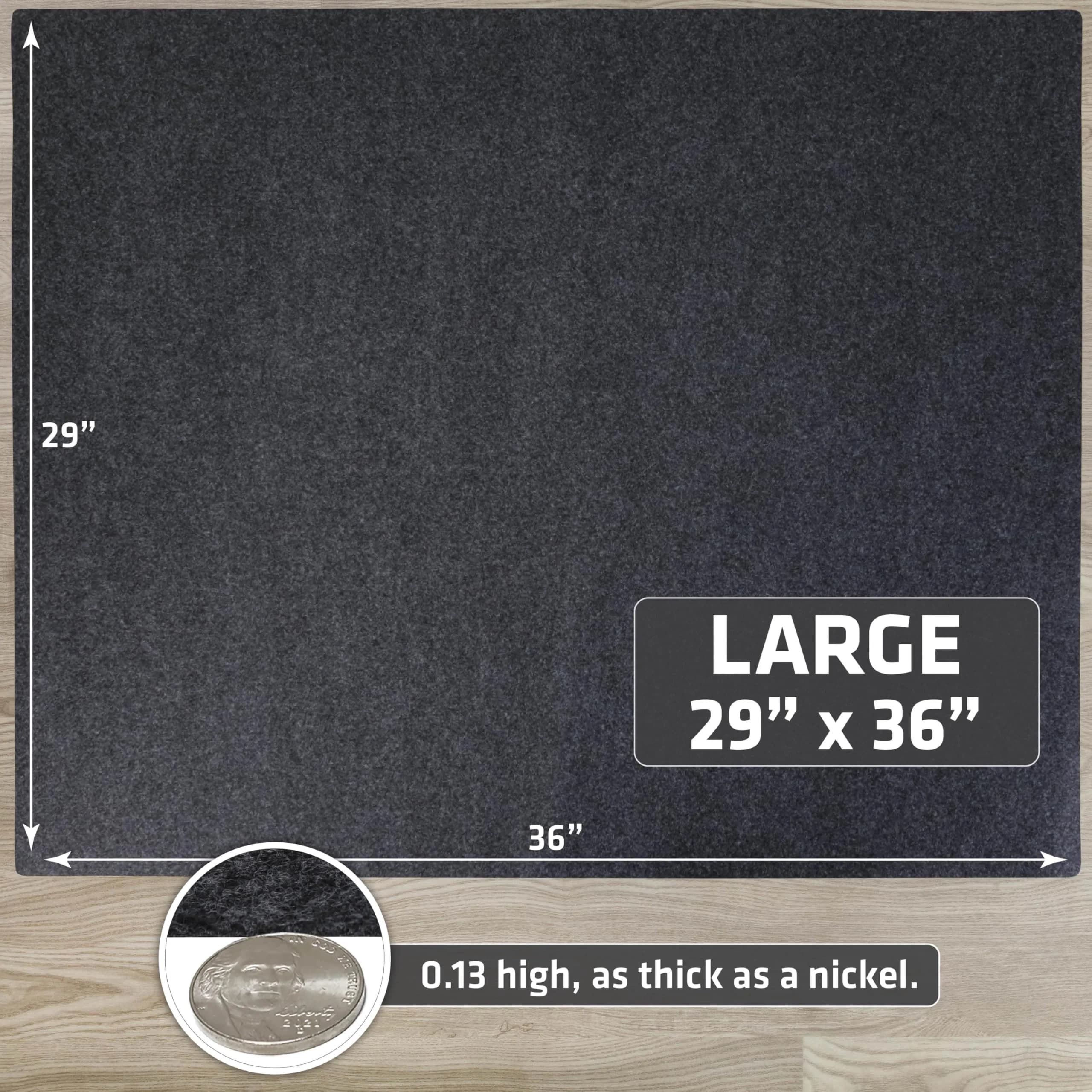 Drymate Washable Dog Pee Pads 74cm x 91cm (29"x36") | 2-Pack Charcoal Reusable Pet Training Potty Mats - view 7