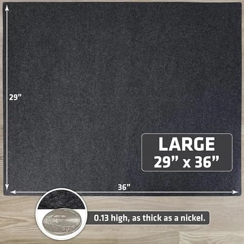 Drymate Washable Dog Pee Pads 74cm x 91cm (29"x36") | 2-Pack Charcoal Reusable Pet Training Potty Mats thumbnail 7