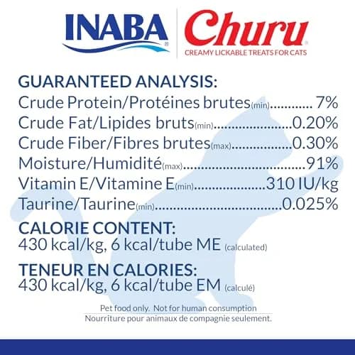 INABA Churu Cat Treats Beef & Cheese Variety 50 Tubes | High Moisture, Low Calorie Lickable Purée thumbnail 8