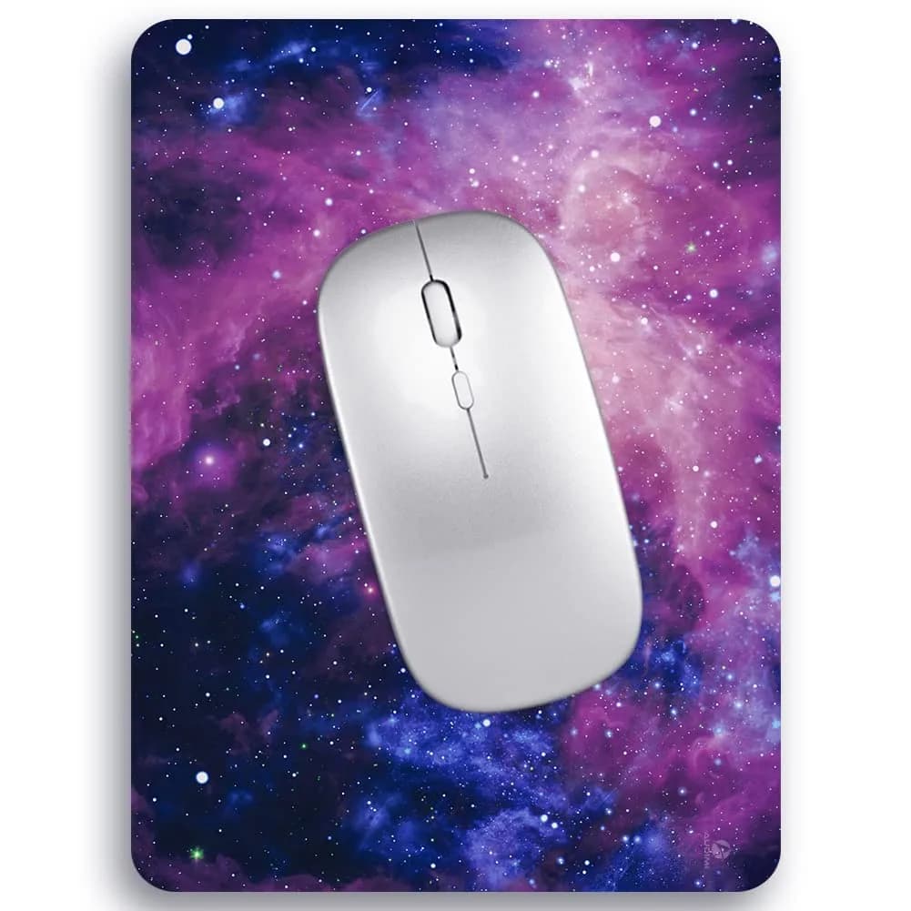 Audimi Small Mouse Pad 6 x 8 Inch | Thick, Washable & Portable for Laptop & Travel