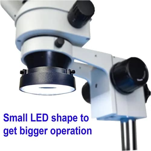 Gringoo Microscope LED Ring Light Illuminator USB 5V 144 LED 4 Zone RGB 62mm Inner Diameter | Adjustable Brightness & Color Temperature thumbnail 5