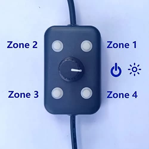 Gringoo Microscope LED Ring Light Illuminator USB 5V 144 LED 4 Zone RGB 62mm Inner Diameter | Adjustable Brightness & Color Temperature thumbnail 3