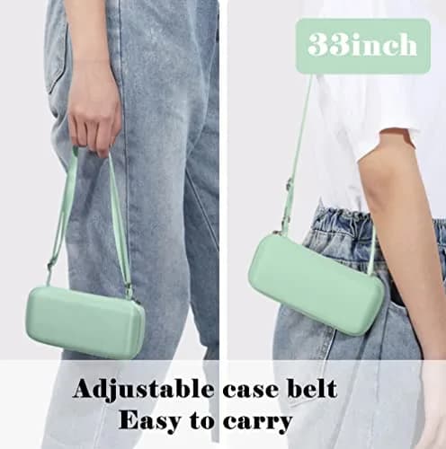 ESUFEIR Mini Sun Umbrella for Purse with Case, Green 14 cm (5.5 in) | UPF 50+ UV Protection thumbnail 4