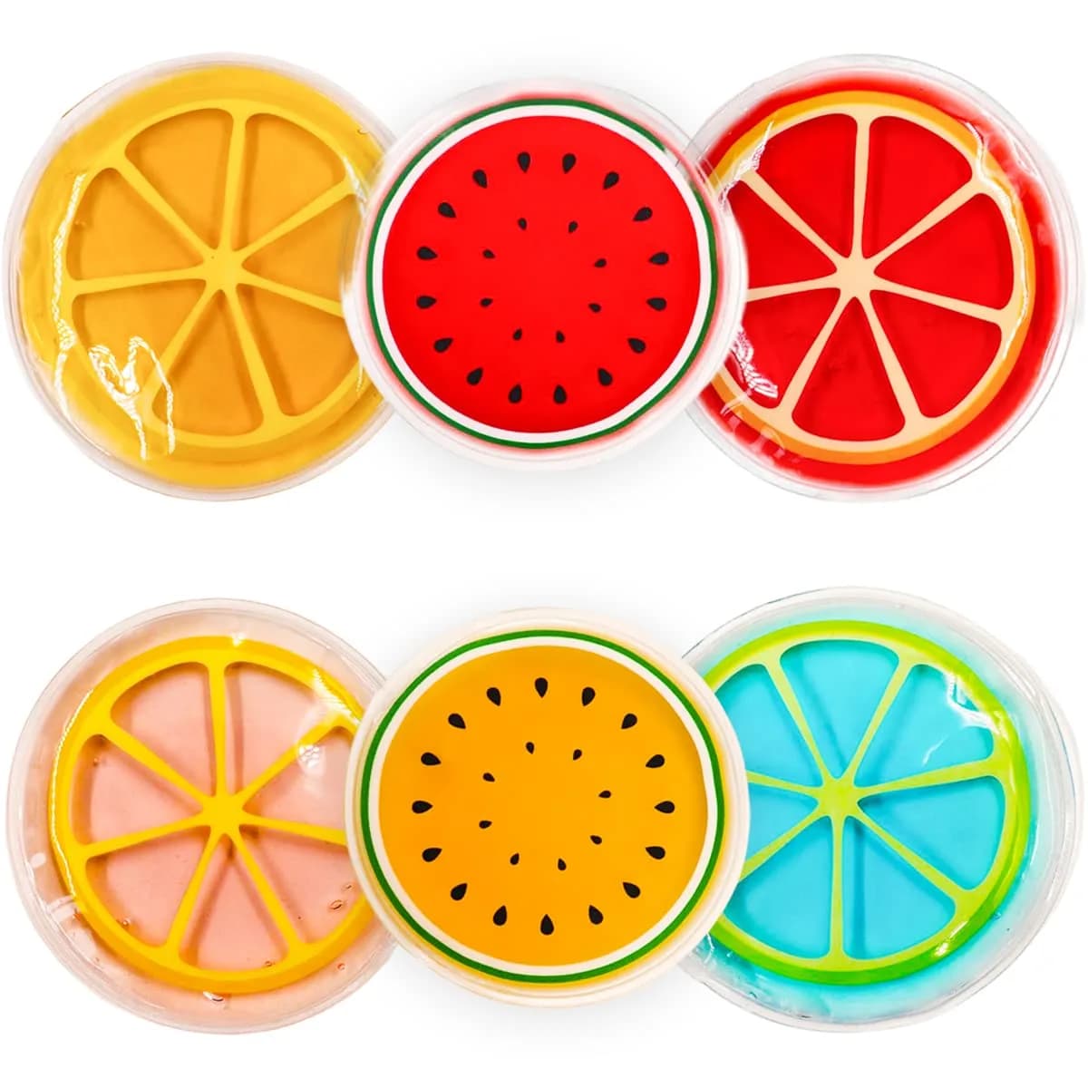 Couleurs Kids Ice Pack Gel Cooling Pad 2-Pack (14.4cm x 16cm x 1.3cm) | Reusable Hot & Cold Therapy for Children - main product image