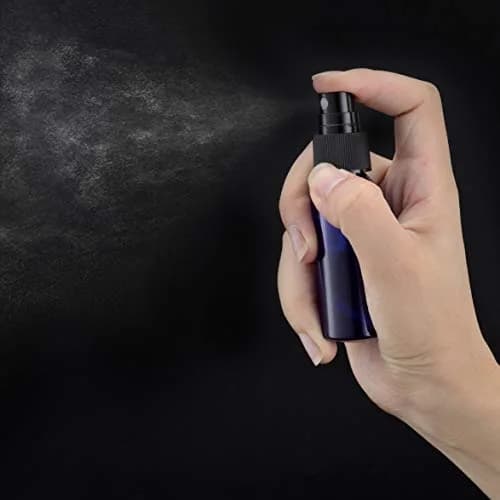 Lil Ray Amber Plastic Spray Bottle 30ml (1 Oz) | 12-Pack Travel Size Fine Mist Sprayer thumbnail 7