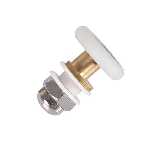 GDQLCNXB Shower Door Rollers 25mm Diameter (4-Pack) | Ultra-Quiet Sliding Pulleys for 4-6mm Glass thumbnail 6