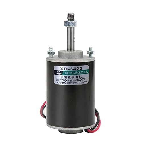 XD-3420 High Torque DC Motor 12 V/24 V | 30W CW/CCW, Mini Generator, DIY thumbnail 8