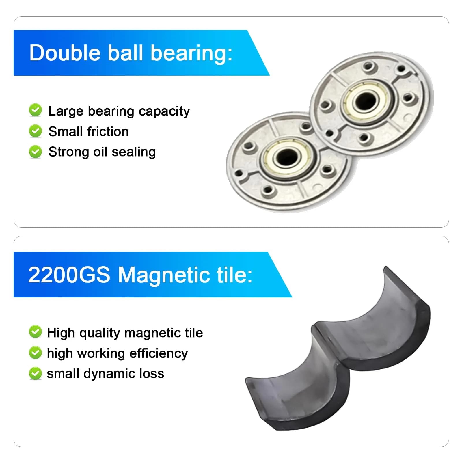 XD-3420 High Torque DC Motor 12 V/24 V | 3500/7000RPM, CW/CCW, DIY Generator thumbnail 5