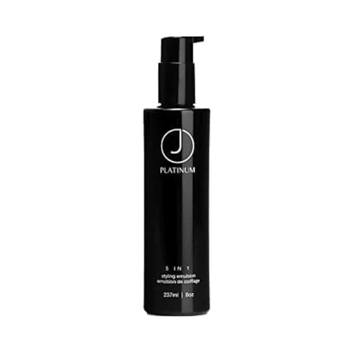 J Beverly Hills Platinum 5 In 1 Leave-in Styling Emulsion Cream, 8 Oz | Nourishes, Protects & De-Frizzes thumbnail 1
