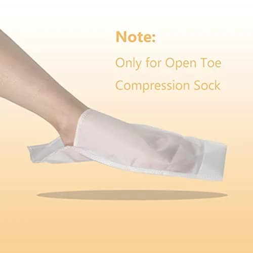 MUROCEA Open Toe Compression Sock Aid for Easy Slide | Slip Stocking Applicator for Elderly, Disabled, Pregnant, 5 Pairs thumbnail 3