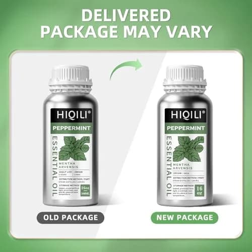 HIQILI Peppermint Essential Oil 473ml (16 Fl Oz) | USA-Sourced for Air Freshening, DIY & Aromatherapy thumbnail 8