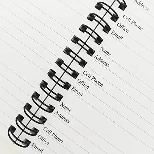 Nokingo Telephone Address & Birthday Book with A-Z Tabs, 5x7 Inch | 120 Pages, Hardcover Organizer thumbnail 6