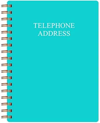 Nokingo Telephone Address & Birthday Book with A-Z Tabs, 5x7 Inch | 120 Pages, Hardcover Organizer thumbnail 1