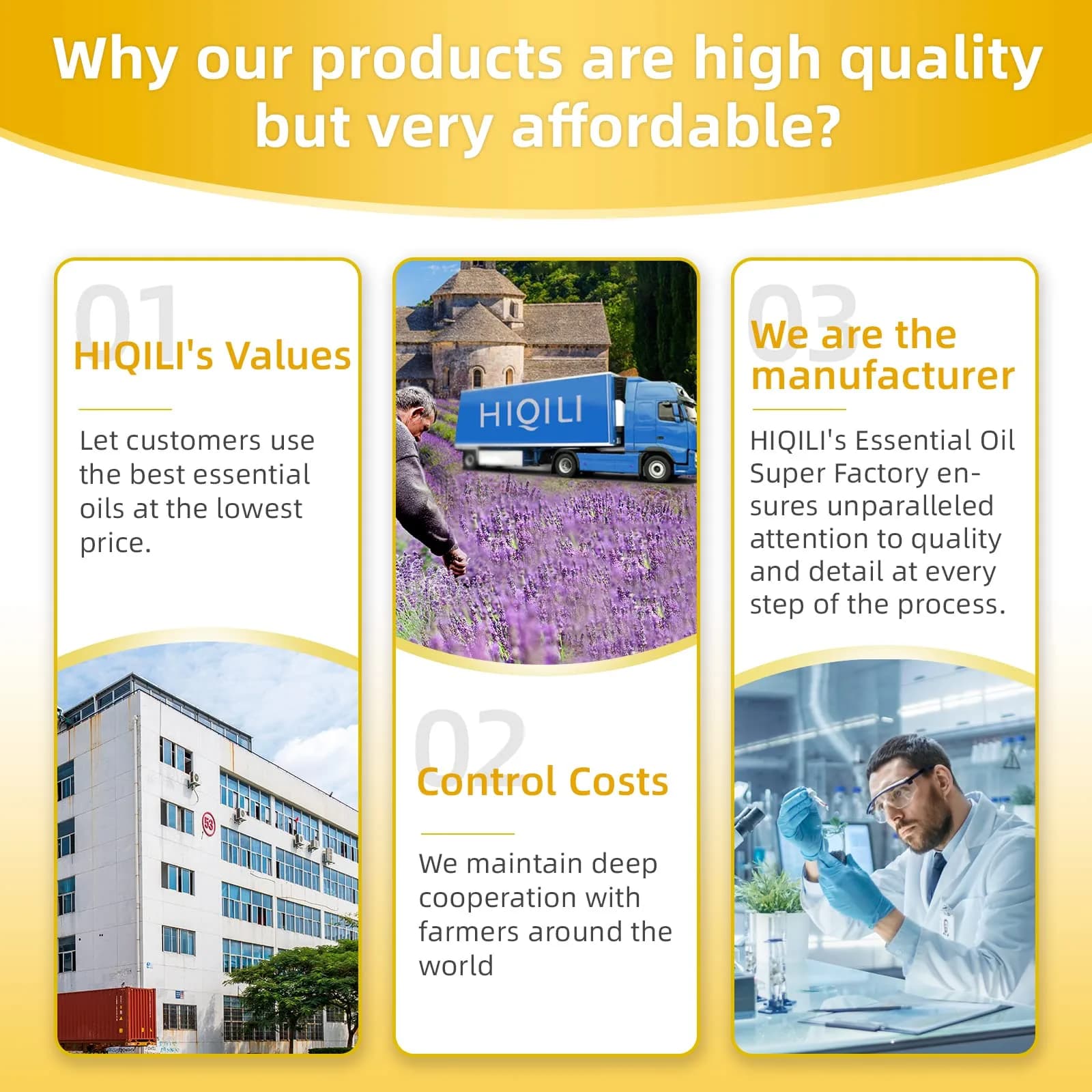 HIQILI Lemon Essential Oil 473ml (16 Fl Oz) | Fresh Citrus Aroma for Cleaning & Aromatherapy - view 5