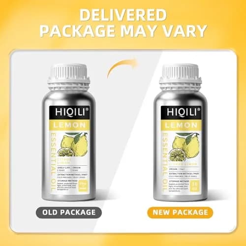 HIQILI Lemon Essential Oil 473ml (16 Fl Oz) | Fresh Citrus Aroma for Cleaning & Aromatherapy thumbnail 7