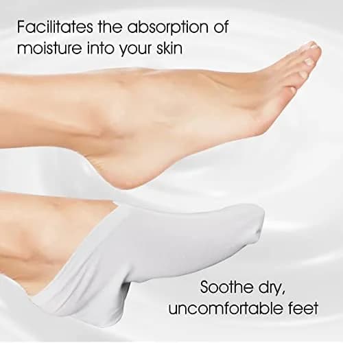 Sibba Moisturizing Gloves & Socks 2 Pairs | Overnight Hand & Foot Hydration for Dry Skin thumbnail 7